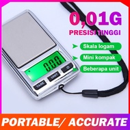 （）Timbangan Emas Digital Pocket le 0,01 Gram