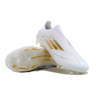 size:38-46 Ready Stock Messi F50 Elite FG laceless Men's Outdoor Knitted Football Shoes, Anti slip a