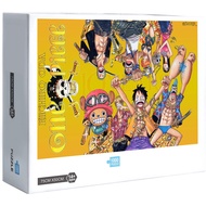 Ready Stock One Piece Luffy Japanese Anime Jigsaw Puzzles 1000 Pcs Jigsaw Puzzle Adult Puzzle Creative Gift Super Difficult Small Puzzle Educational Puzzle