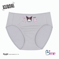 Bme กางเกงใน Kuromi 3 รุ่น ME7097 สีนู้ด สีน้ำเงิน สีชมพู สีเทาอ่อน