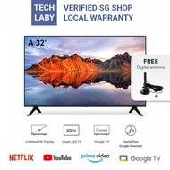 Xiaomi Mi Smart TV A Series 32" + Free Antenna (3 Year SG Warranty) | Google TV Netflix Youtube