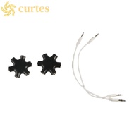 CURTES Audio Splitter for Tablet MP3 MP4 Headphone Port 3.5 Jack 3.5mm Share Adapter