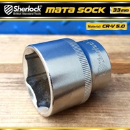 MATA SHERLOCK 1/ 2 INCH SHOCK WRENCH 33 MM 6 PT SOCKET BIT /SOCK