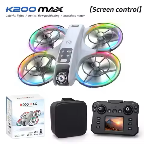 2025 New K200max MINI k200 Drone 4K Professional WIFI 5G Dron Obstacle Avoidance Brushless Altitude 