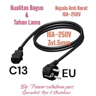 Ica Power Cord C13 to AC CEE/& Schuco 1.5m 1.5mm