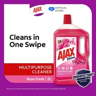 Ajax Fabuloso Rose Multi Purpose Floor Cleaner Eliminates 99.9% Bacteria (2L)