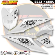 STRIPING TRANSPARENT CARBONBEAT NEW COLOR MOTIF POLET STICKER CLEAR MATERIAL CODE 0A STICKER MOTOR S