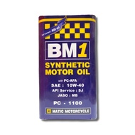 Oli BM1 PC 1300 Matic 800 ML SAE 10W-40 Oli Mesin Motor matic Full Synthetic BM one