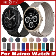 For Maimo watch R สาย Watch Band Smart Watch วัสดุ สแตนเลสสตีล For Maimo smart watch R สายนาฬิกา Mil