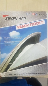 SEVEN Eksterior PVDF Metalic Aluminium Composite Panel [ACP] 