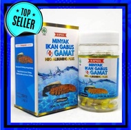 Minyak Ikan Gabus Plus Gamat 60 Kapsul - Neo Albumino Plus Gamat Emas Ikan Kutuk - Suplemen Kesehata