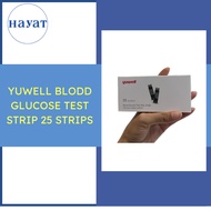 YUWELL BLOOD GLUCOSE TEST STRIP 25 STRIPS