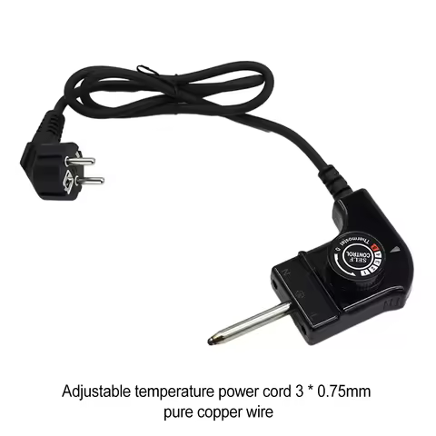 European Style Thermostatic Cable Electric Grill Pan Electric Grill Hot Pot Adjustable Temperature P