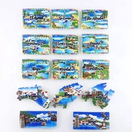 Spain, Estonia, Dubai 3D Resin Refrigerator Magnet Tourist Souvenirs Stickers,Home & Kitchen Decorat