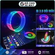 App Adjustable Color Changing Angel 3D Ring, 3.0 Inch Ball Bearing 3D Led Ring