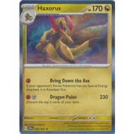 Haxorus - 046/064 - Shrouded Fable - Pokemon TCG