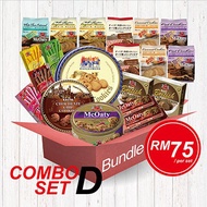 PROMOTION Assorted Cookies Combo Set 21 Items Bundle Biscuits Snacks GPR Biskut Promotion Set D