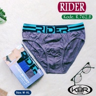 [ 3 Pcs ] Cd Rider Sport R762B / R317 | Celana Dalam Pria Dewasa |