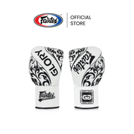 Fairtex นวมชกมวย BGLG2 X Glory Lace Up นวยมวยหนังแท้ มี Grip Bar ซัพพอร์ตข้อมือ นวยต่อยมวยสำหรับฝึกซ