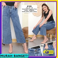 Jeans Culottes LatestWanita/ Jeans /Wanita Pants FZ681 Highwait Culottes Jeans Wanita