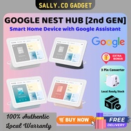 [Ready]Google Nest Hub 2nd GEN Bluetooth Speaker with Google Assistant 7-inch LCD touchscreen/ Local Warranty