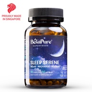 Sleep Serene, Nature's Sleep Solution, Deep Sleep & Relaxation [Melatonin-free Sleep Supplement]