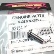 SMALL FAIRING BOLT NINJA NINJA 250 FIkawasaki ORIGINAL CARBON/ kawasaki 92154-0182