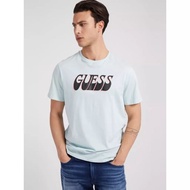 OFFICIAL ORI Guess Mens T-Shirt - SS BSC SURF LOGO - M2GI50K9RM1ATTR: F7GV - (LIGHT BLUE)