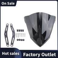Motorcycle Windscreen Windshield Deflector with Bracket for  MT03 MT 03 MT25 MT 25 2020 2021 Black