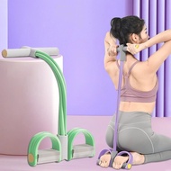 Yoga Training Tension Rope 4/6 Tube Foot Pedal Ankle Puller Elastic Sit-Up Fitness Resistance Band