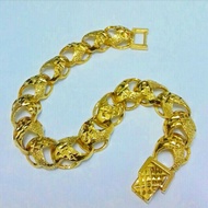 Gold Korea 24K Gold Plated Bracelet