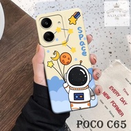 HP Case Latest C65poco - Rajacase - cellphone casing C65poco - Astronaut case Motif - Cellphone prot