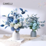 CAMELLI Artificial Flowers Home Decoration Party Hydrangea Nordic Simulation Wedding Fake Flowers