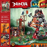 lego brick lego ninjago robot Suitable for Lego Phantom Ninja 70626 Decisive Battle Time Mecha Snake
