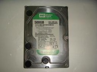 WD 綠標~3.5吋~500GB(SATA)~硬碟~型號WD5000AACS  &lt;107&gt;