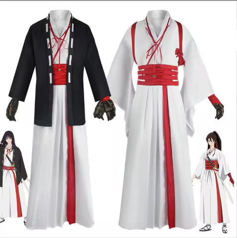 Anime Jigokuraku Hells Paradise Cosplay Costume Yamada Asaemon Sagiri Costume Kimono Robe Uniform Se
