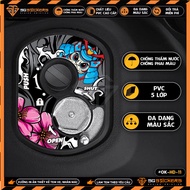 Samurai Design Honda Mechanical Lock Sticker | OK-HD-11 | Car Lock Decal Vision, SH, Wave, Winner, A