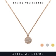 Daniel Wellington Pavé Crystal Pendant Necklace Rose Gold / Silver / Gold Fashion Necklace for women and men - Stainless Steel &amp; Crystal Pendant - DW Official Jewelry - Authentic สร้อยคอ