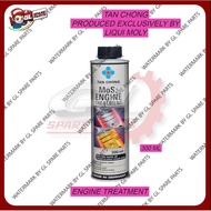 (100% ORIGINAL) ENGINE FLUSH MoS2 ENGINE TREATMENT (300ML) TANCHONG (PRODUCED EXCLUSIVELY BY LIQIU MOLY)