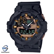 Casio G-Shock GA-700 Lineup GA700RC-1A GA-700RC-1A Neoclassic Black Resin Band Watch