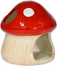 Mairuker Pleco Cave Fish House - Adorable Mushroom Shaped Aquarium Décor for Goldfish Tank and Betta
