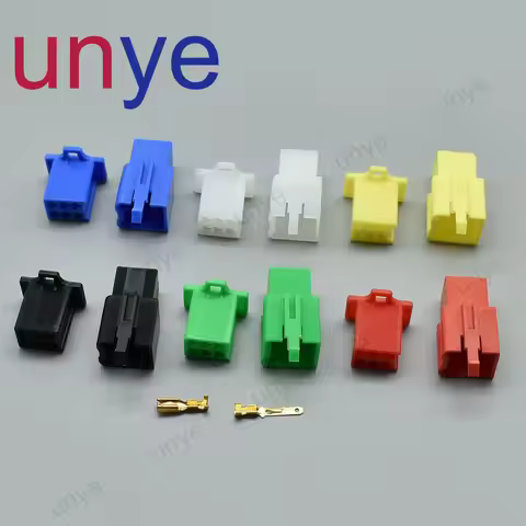 1-20Sets Colors 6 Pin 2.8mm Series MTW Series Automotive Female Male Motorcycle Socket Connector 603