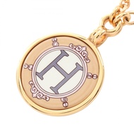 【二手】愛馬仕 HERMES 項鍊 Medallion Blazon 金色鍍金項鍊 女士二手 A