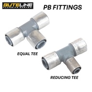 Buteline PB Fittings Equal Tee Reducing Tee 18/22MM Untuk Paip Poli