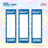 SVT NANA T0UR 13 PCS Filmstrips Backing ONLY - Matte Scratchproof Fanmade by CartniJenshua