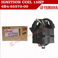 MESIN 15HP Ignition Coil 6B4-85570-00 Yamaha Speed Boat 15PK Omax Outboard Engine