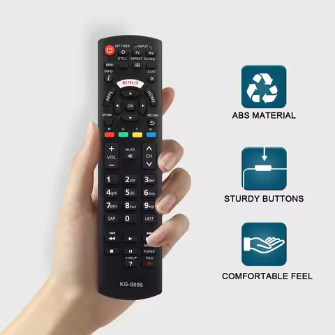 Universal Remote Control for Panasonic Tv Remote Control Works for All Panasonic Plasma Viera Hdtv 3