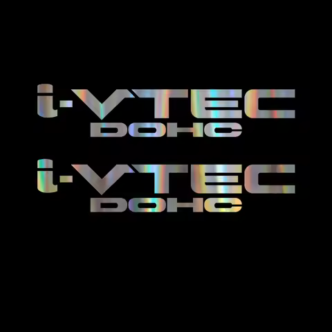 for I-VTEC DOHC Ivtec 11' Emblem Vinyl Sticker for Honda Civic Decal Drift JDM