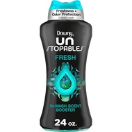 Downy Unstopables In Wash Scent Booster Beads, Fresh Scent, 24 oz, Downy Scent Booster Beads, Unstop