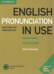 CAMBRIDGE ENGLISH PRONUNCIATION IN USE : ADVANCED (WITH ANSWERS / AUDIO) (1st ED.)  BY DKTODAY